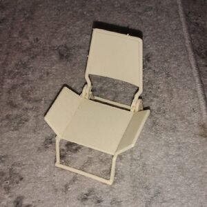 Barbie Cream Folding Chair Accessory